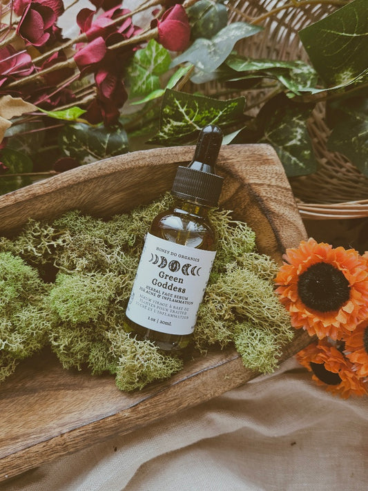 Green Goddess Herbal Face Serum